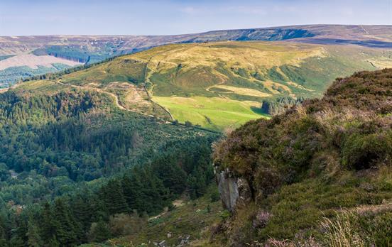 Walk through the North York Moors national park