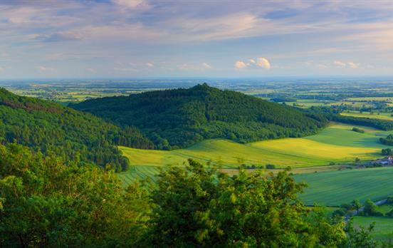 Walk through the North York Moors national park