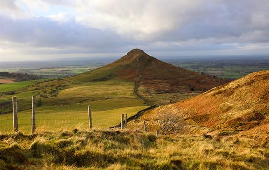 Roseberry Topping know as the Yorkshire Matterhorn