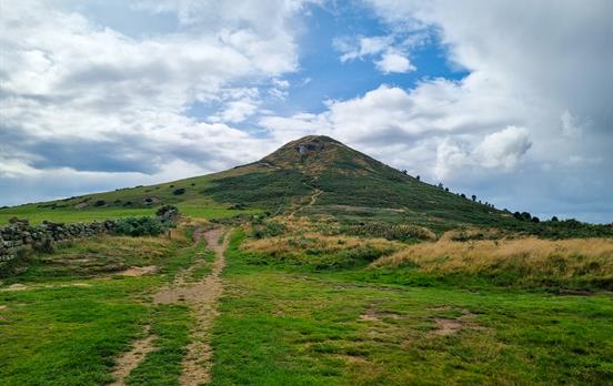 Roseberry Topping know as the Yorkshire Matterhorn