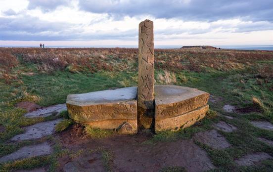 End of the Cleveland Way, Filey
