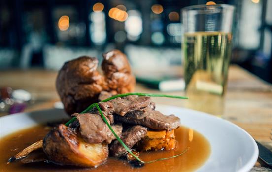 Try a classic Yorkshire roast dinner