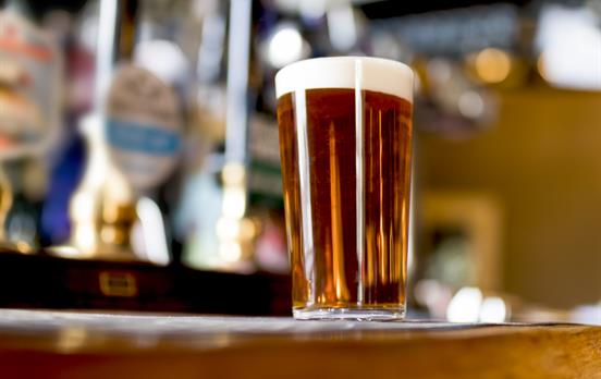 Enjoy post walk drinks with a local Cumbrian Ale