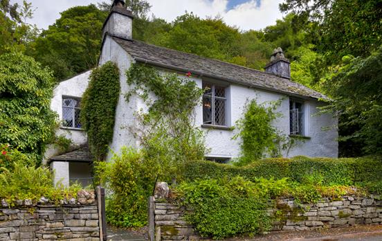 See Dove Cottage, the home of William Wordsworth