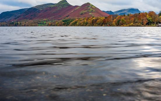 Beautiful colours of the Catbells in Autumn