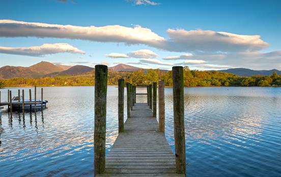 Watch the lakes change as the day goes by