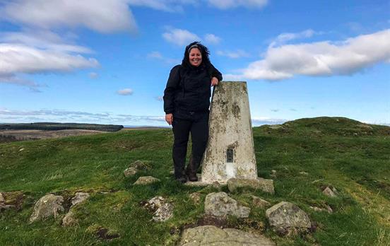 Rebeka from Macs on the Hadrian's Wall Path