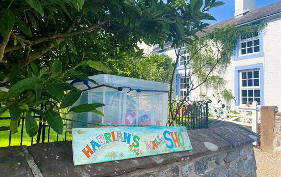 Honesty box at Beaumont