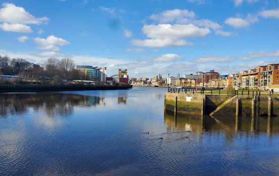 River Tyne in Newcastle