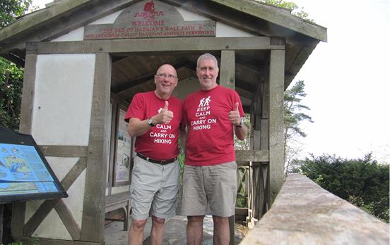 Celebrate completing the Hadrian's wall in Bowness