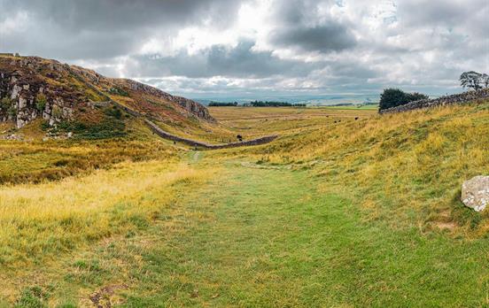 Looking back from Steel Rigg