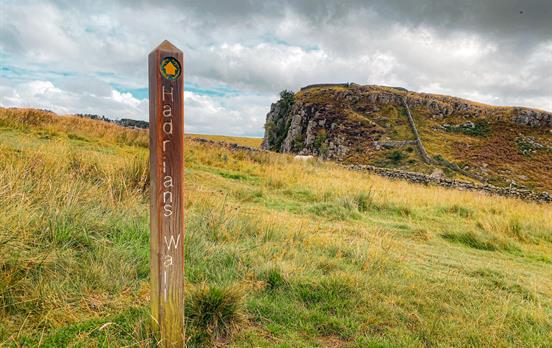 Looking back to Peel Crag