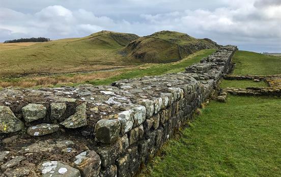 Some solid sections of the Wall still remain