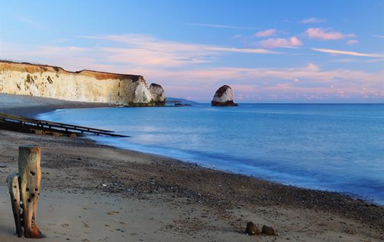 Freshwater Bay's quiet beach