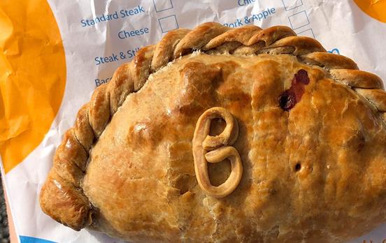 Crab pasties, a local treat