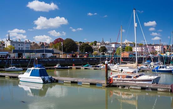 Colourful Ryde Harbour