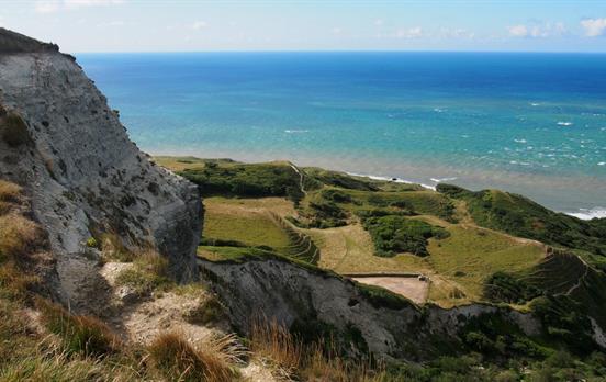 Views to the clear sea