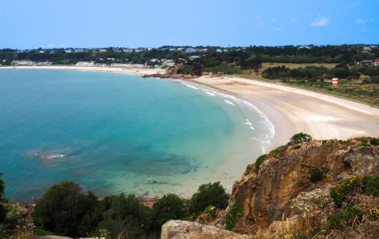 View of Ouaisne Beach