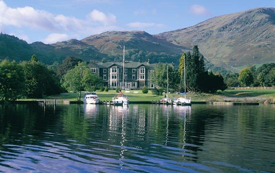 The pristine Ullswater shores