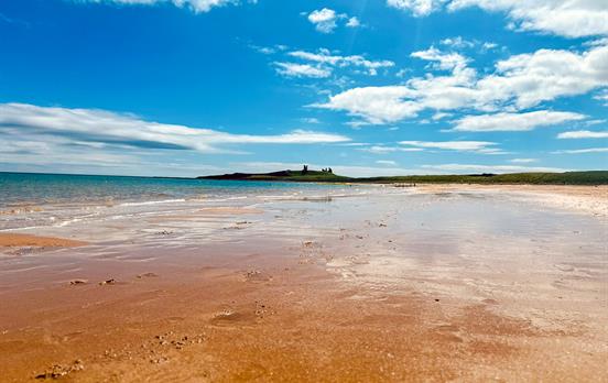 Epic views to Dunstanburgh Castle