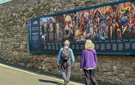 Visit Bamburgh Castle to learn its history