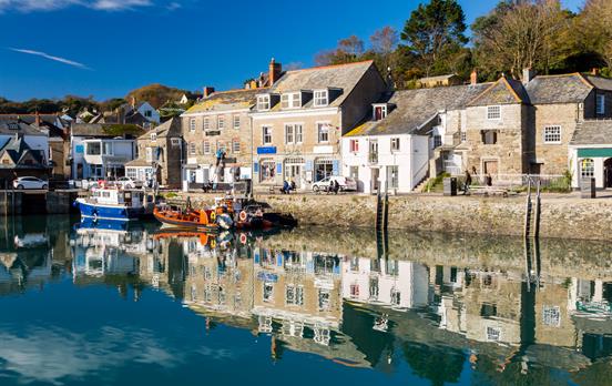 Reflectionson on Padstow Harbour