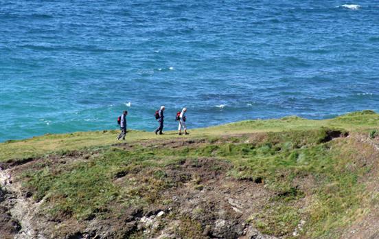 Walks on coastal trail