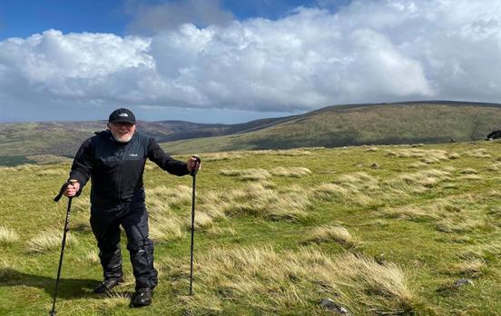Wide open hills of the Cheviots: Photo David Stott