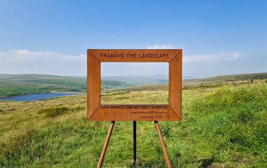 Framing picture of Wessenden Head Reservoir