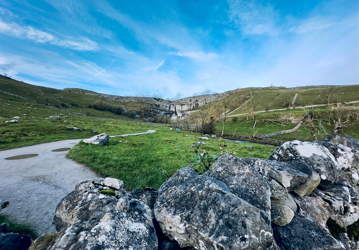 Epic views of Malham Cove