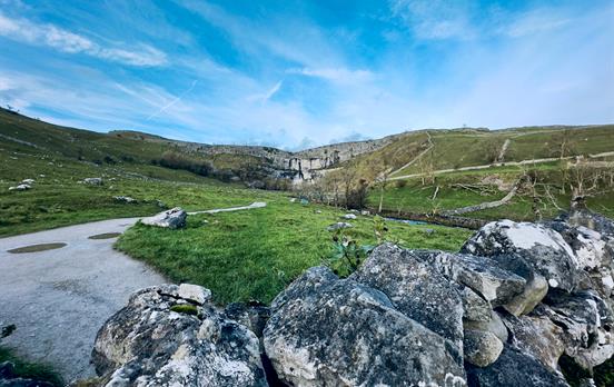 Epic views of Malham Cove