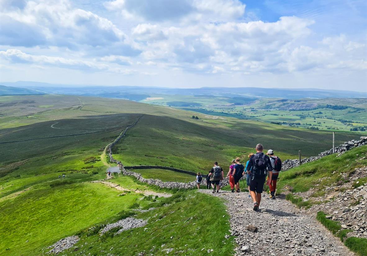 Path at Pen-y-Ghent