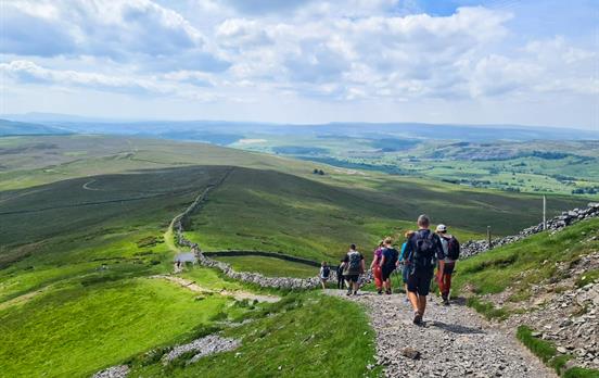 Path at Pen-y-Ghent