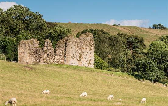 Thirwall Castle ruins