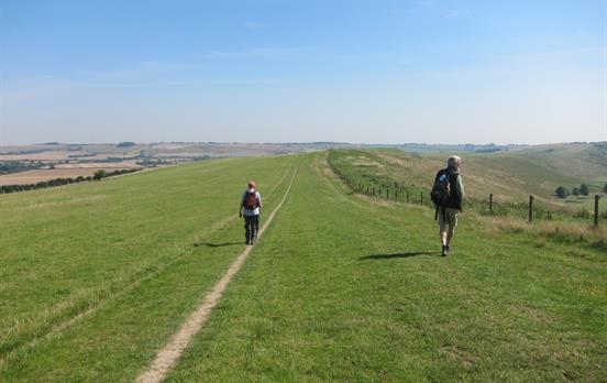 Nothing beats walking in the English sunshine