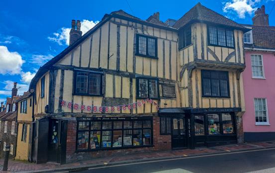 Visit a rustic 15th Century Bookshop in Lewes