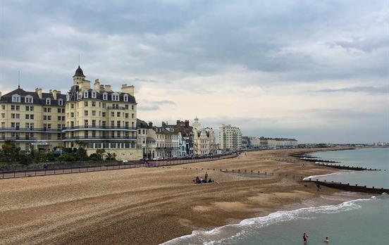 Victorian architecture on the Eastbourne seafront