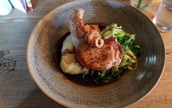 Classic pub grub at the end of your day's walking