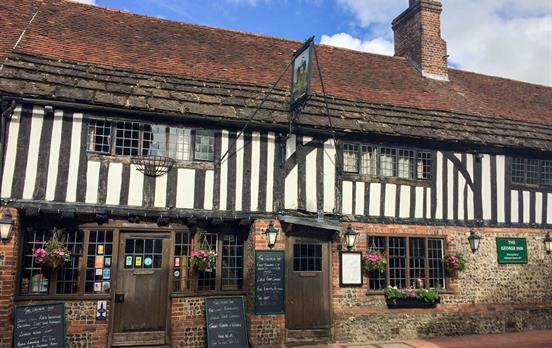 Stay in rustic English Pubs and Guesthouses