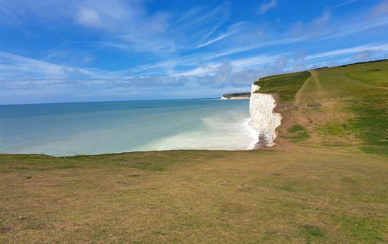 The Seven Sisters Cliffside path