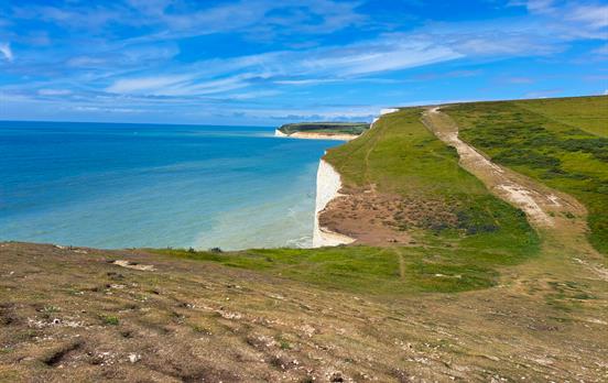 The Seven Sisters Cliffside path