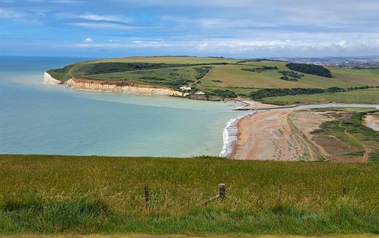 The Cuckmere Haven landscape