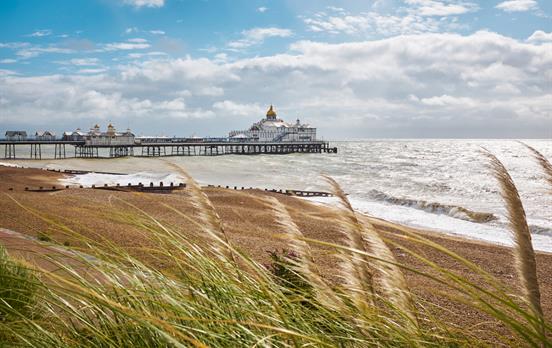 The iconic Eastbourne pier