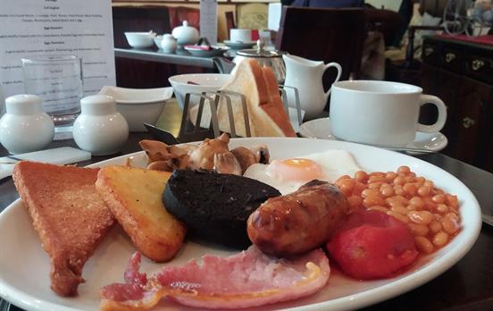 Full English for breakfast!
