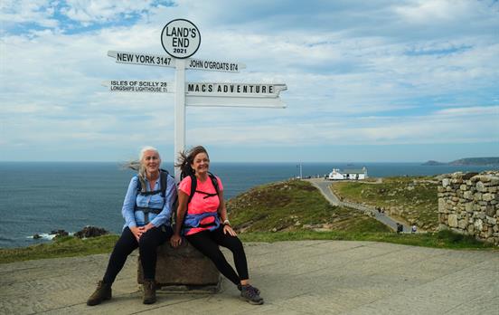 Lands' End - UK mainland most westerley point