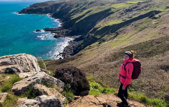 Sweeping views along the trail