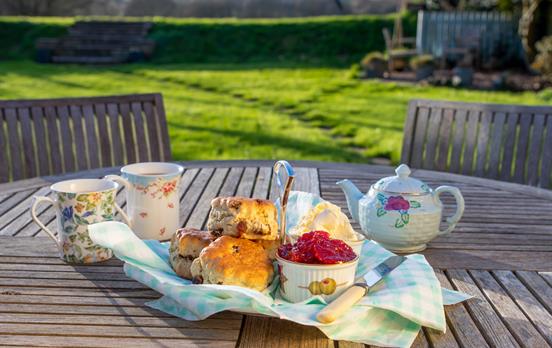 Indulge in a Cornish cream tea