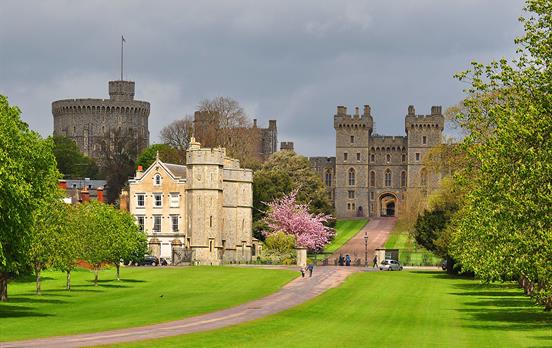 Magnificent Royal palace of Windsor