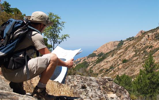 Checking the map