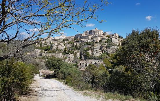 Gordes from the trail